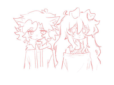bust sketch +1 character