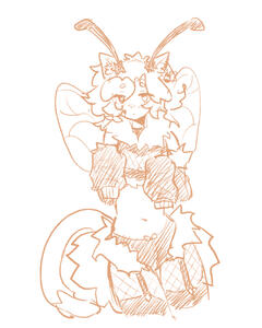 halfbody sketch