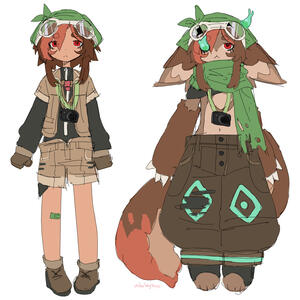 fullbody flat +1 character