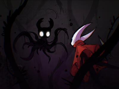 fullbody rendered bug +1 character (drawn background)